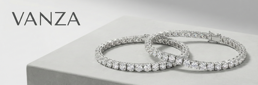 Vanza Tennis Bracelet • Sweat & Water Resistant