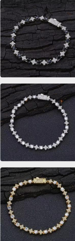 Vanza Tennis Bracelet • Sweat & Water Resistant